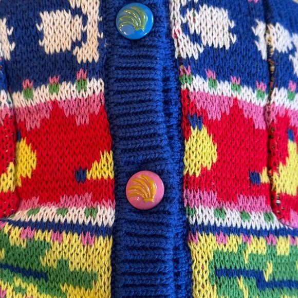 FARM RIO Sweet Orchard Knit Kids Cardigan - Girls Size 4 & 6 - New With Tags - Picture 10 of 11